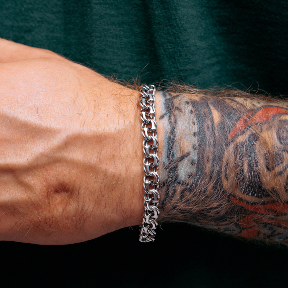 Серебряный браслет "Козацкий Бисмарк" - 1 Серебряный браслет "Козацкий Бисмарк" - 1