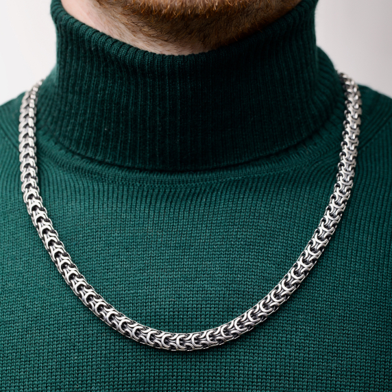 Серебряная цепочка "Рамзес" - 1 Серебряная цепочка "Рамзес" - 1