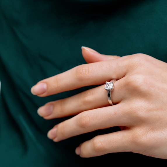 Серебряное кольцо &amp;quot;Николь&amp;quot; - 2