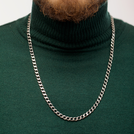 Серебряная цепочка "Панцырь" - 4 Серебряная цепочка "Панцырь" - 4