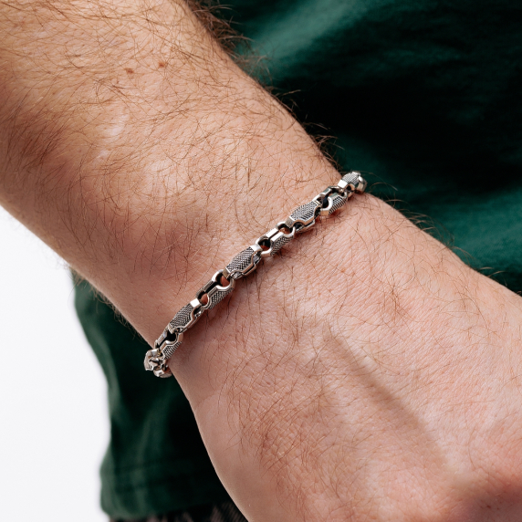 Серебряный браслет &amp;quot;Титан&amp;quot; - 2