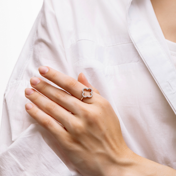 Срібна каблучка &amp;quot;Cloveria&amp;quot; - 3