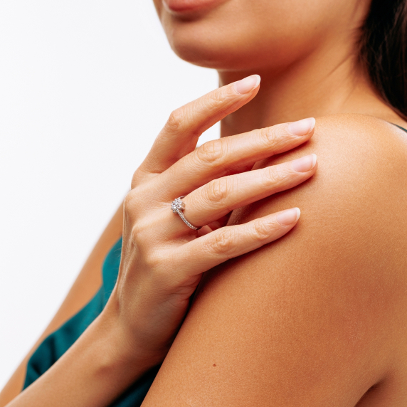 Срібна каблучка &amp;quot;Квітка&amp;quot; - 4