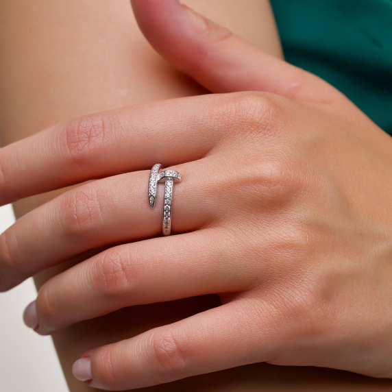 Срібна каблучка &amp;quot;Цвях&amp;quot; - 2