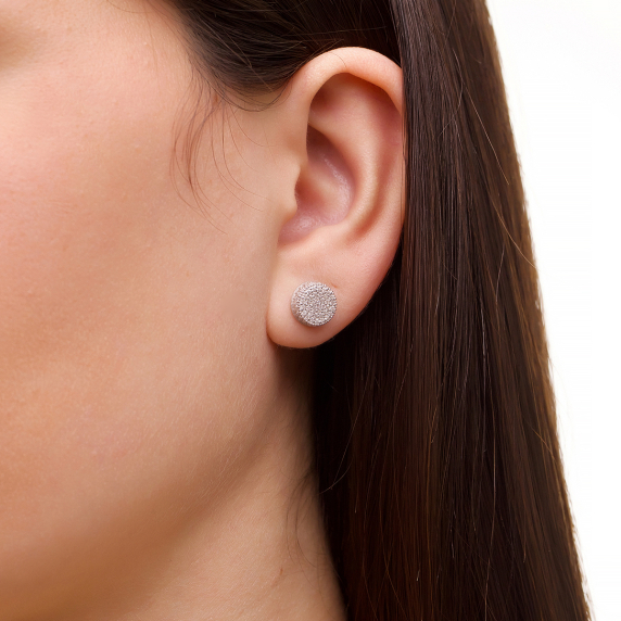 Серебряные пусеты - 2