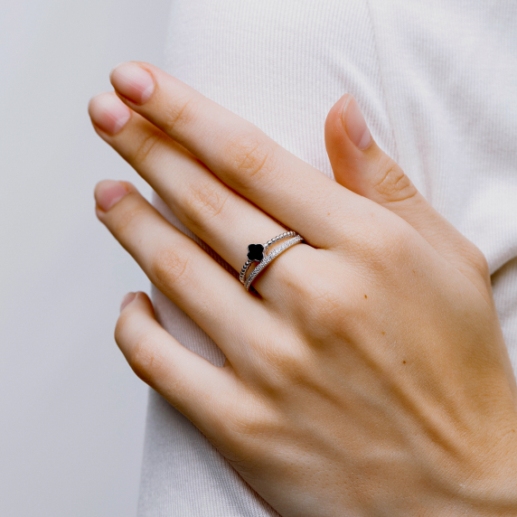 Срібна каблучка &amp;quot;Cloveria&amp;quot; - 1