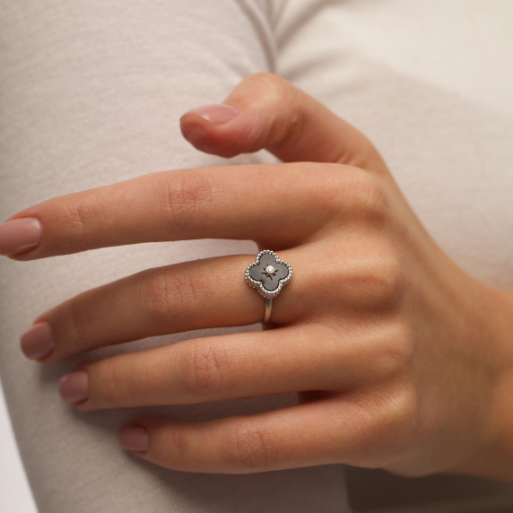 Срібна каблучка &amp;quot;Cloveria&amp;quot; - 3