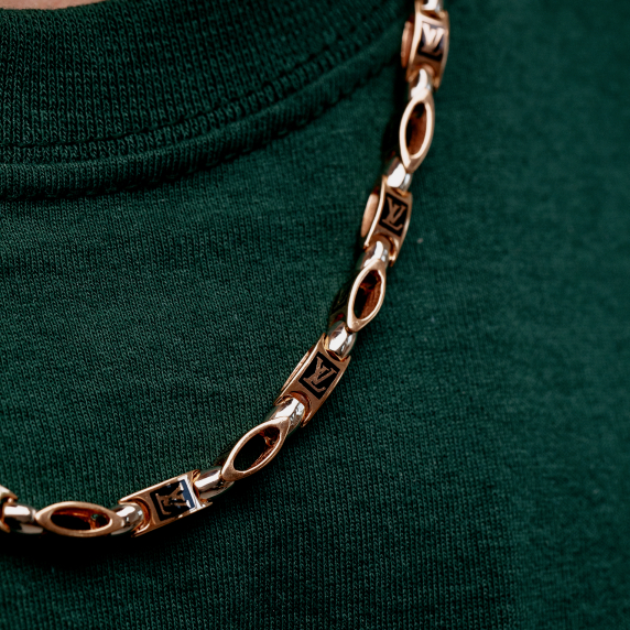 Золотая цепочка "Луи" - 1 Золотая цепочка "Луи" - 1