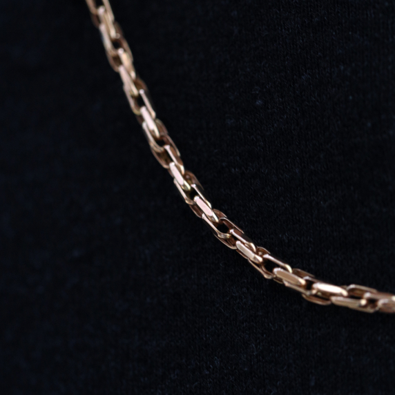 Золотая цепочка "Ручеек" 60 см - 2 Золотая цепочка "Ручеек" 60 см - 2