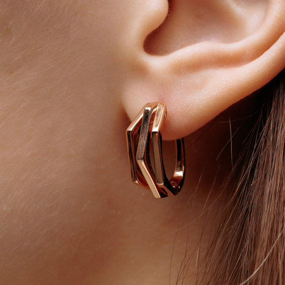 Золотые серьги - 3 Золотые серьги - 3