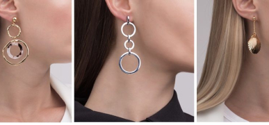 Великолепные украшения для женщин с треугольным типом лица