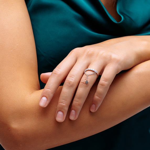 Серебряное кольцо - 2