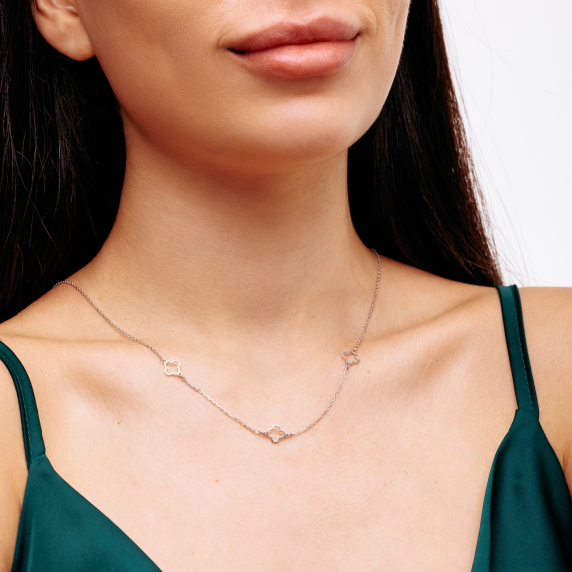 Срібне кольє &amp;quot;Cloveria&amp;quot; - 1