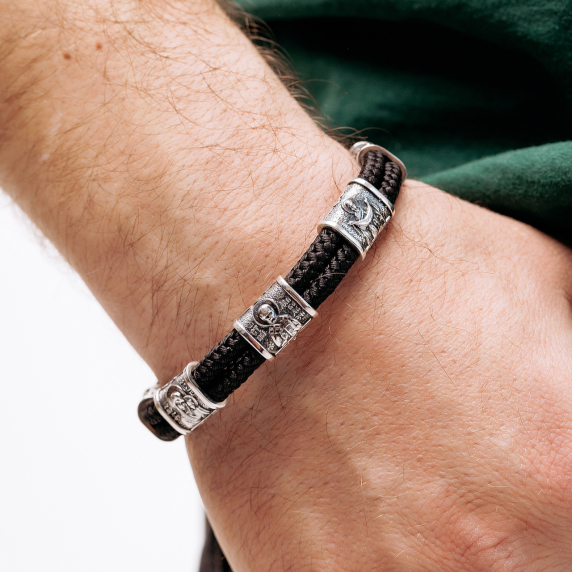 Срібний браслет "Шість Святих" - 1 Срібний браслет "Шість Святих" - 1