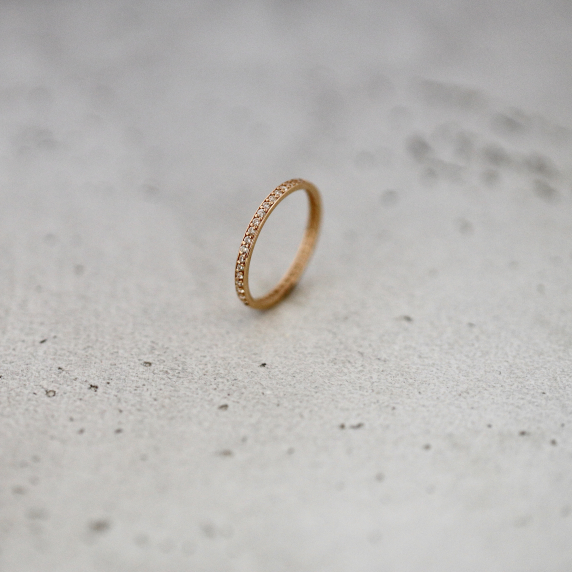 Золота каблучка &amp;quot;Доріжка&amp;quot; - 1