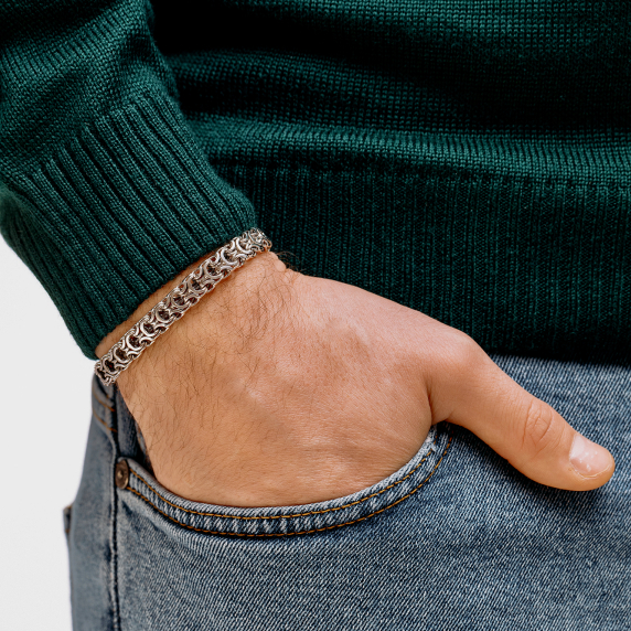 Серебряный браслет &amp;quot;Рамзес&amp;quot; - 2