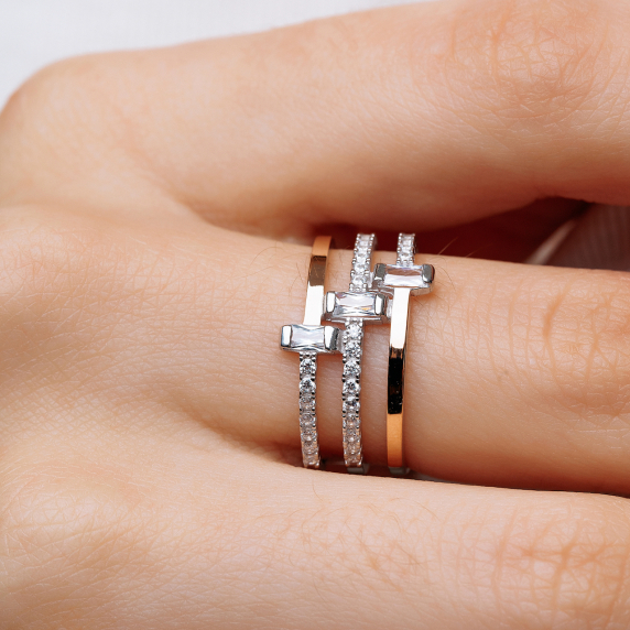 Серебряное кольцо - 3