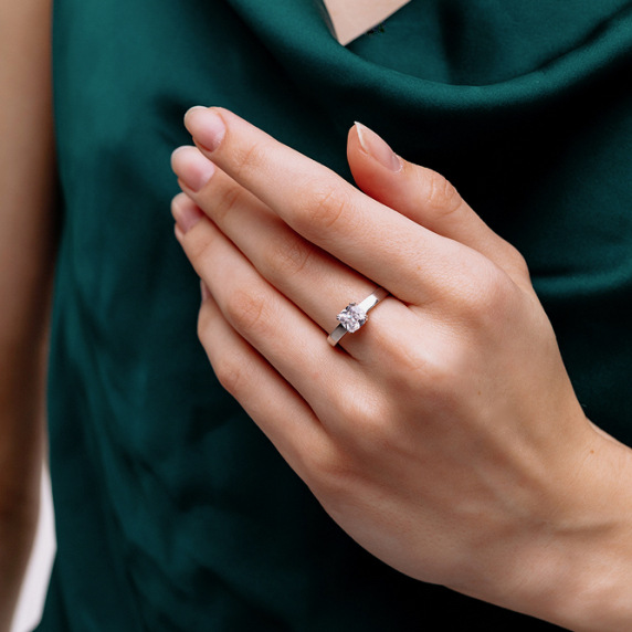 Серебряное кольцо &amp;quot;Николь&amp;quot; - 4