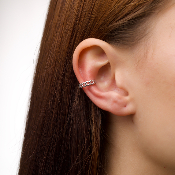 Серебряная серёжка - 1