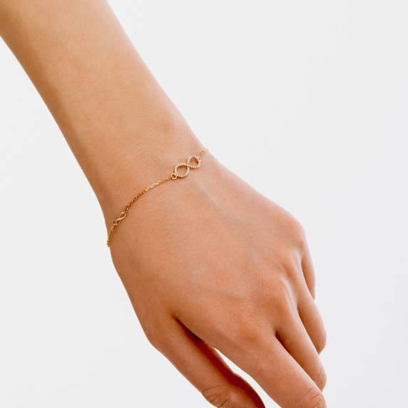 Золотий браслет &amp;quot;Нескінченність&amp;quot; - 5