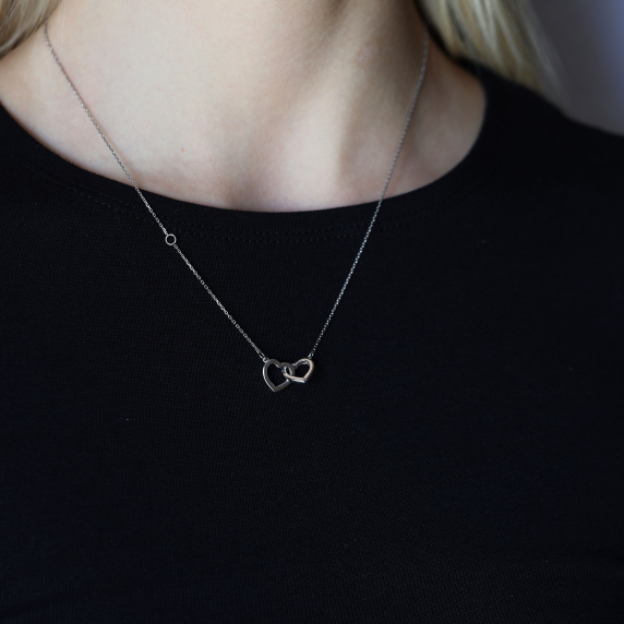 Золоте кольє "Серце" - 3 Золоте кольє "Серце" - 3