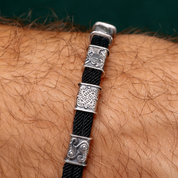 Серебряный браслет "10 Рун" - 6 Серебряный браслет "10 Рун" - 6