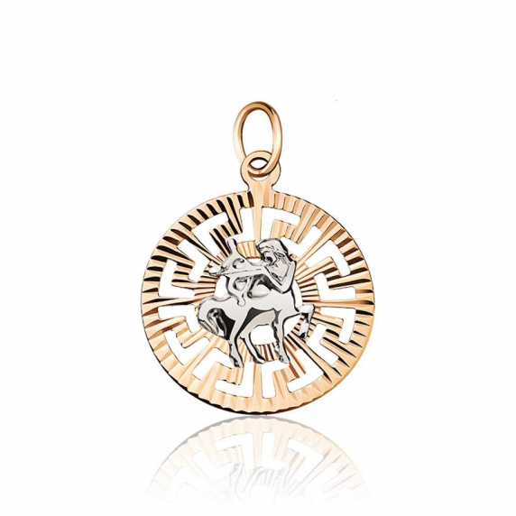 Золотая подвеска &amp;quot;Стрелец&amp;quot; - 1