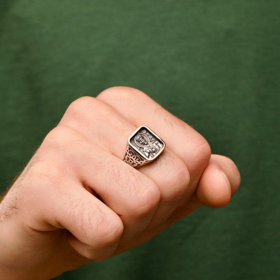 Серебряное кольцо "Св. Николай" - 7 Серебряное кольцо "Св. Николай" - 7