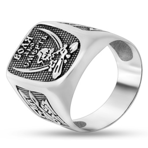 Срібний перстень &amp;quot;Воля&amp;quot; - 7