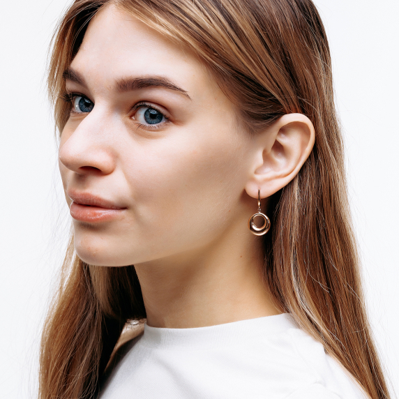 Золотые серьги - 3