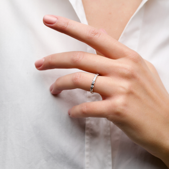 Серебряное кольцо &amp;quot;Доминика&amp;quot; - 2