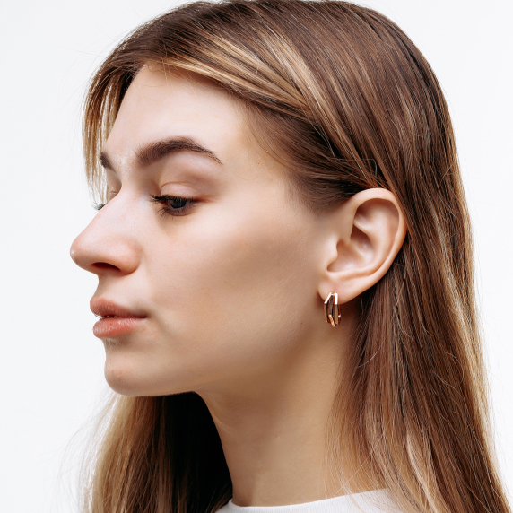 Золотые серьги - 5 Золотые серьги - 5