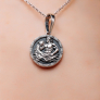 Серебряный знак зодиака "Водолей" - 2 Серебряный знак зодиака "Водолей" - 2
