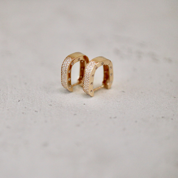 Золотые серьги - 1