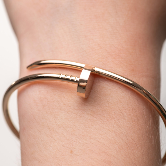 Золотой браслет "Гвоздь" - 5 Золотой браслет "Гвоздь" - 5