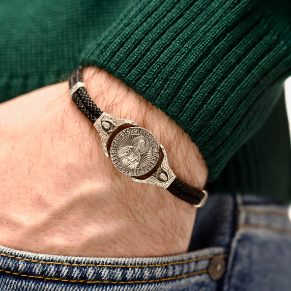 Серебряный браслет - 1