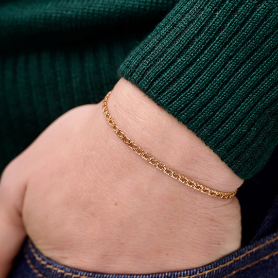 Золотий браслет "Арабський бісмарк" - 2 Золотий браслет "Арабський бісмарк" - 2