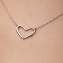 Срібне кольє &amp;quot;Серце&amp;quot; - 3