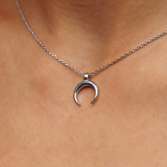 Серебряное колье &amp;quot;Месяц&amp;quot; - 6