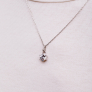 Серебряное колье &amp;quot;Капля&amp;quot; - 1