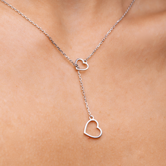 Срібне кольє &amp;quot;Серце&amp;quot; - 2