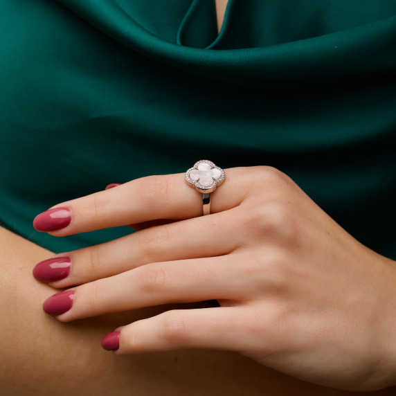 Серебряное кольцо "Cloveria" - 2 Серебряное кольцо "Cloveria" - 2