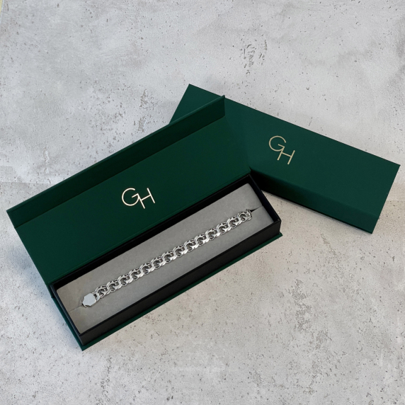 Серебряный браслет "Козацкий Бисмарк" - 9 Серебряный браслет "Козацкий Бисмарк" - 9