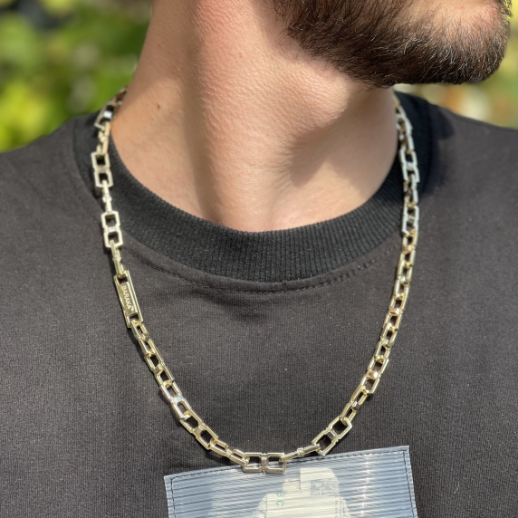 Золотий ланцюг "Барака" 60 см - 8 Золотий ланцюг "Барака" 60 см - 8