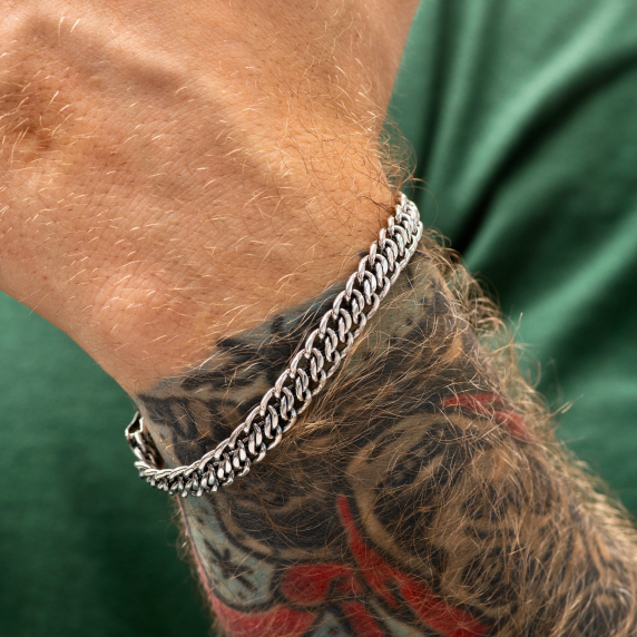 Серебряный браслет &amp;quot;Спартак&amp;quot; - 6