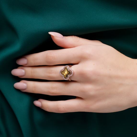 Серебряное кольцо &amp;quot;Cloveria&amp;quot; - 2