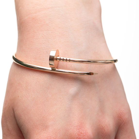 Золотой браслет "Гвоздь" - 1 Золотой браслет "Гвоздь" - 1