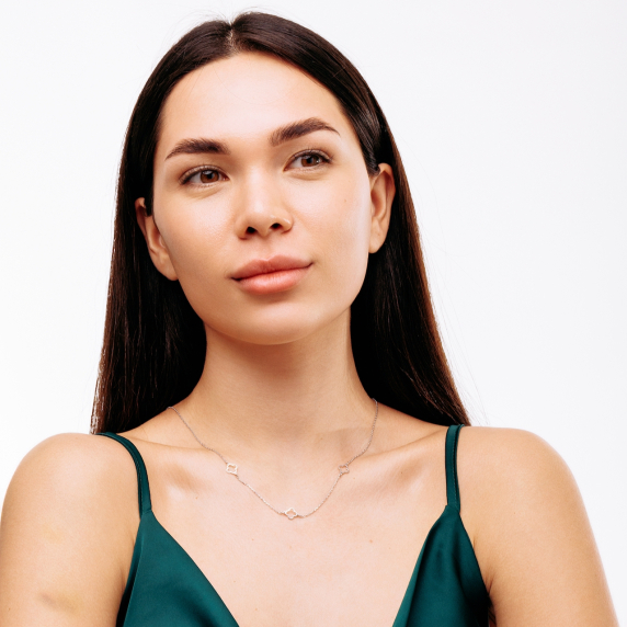 Срібне кольє &amp;quot;Cloveria&amp;quot; - 2