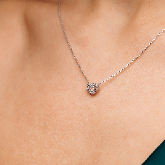 Срібне кольє &amp;quot;Серце&amp;quot; - 5