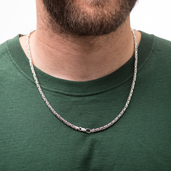 Серебряная цепочка &amp;quot;Лисий хвост&amp;quot; - 6